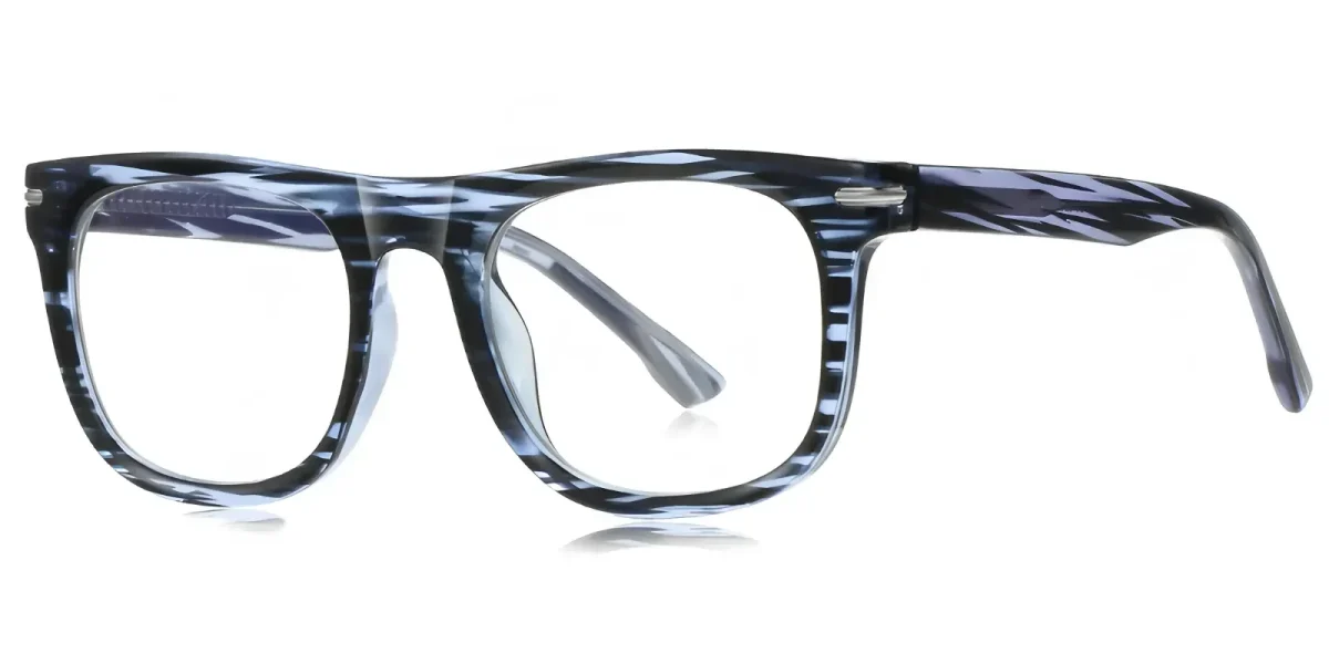 PF2200 Blue-Zebra Glasses 1
