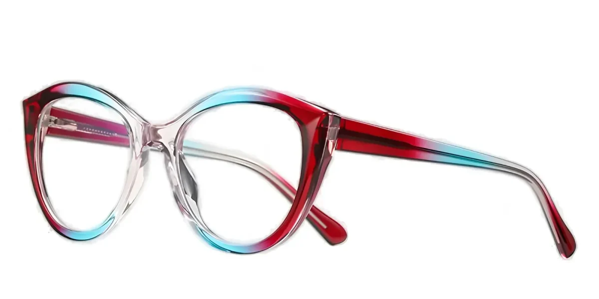 PF2145 Red-Green-Pink Glasses 1