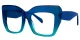 Norene Blue-Green Glasses 1