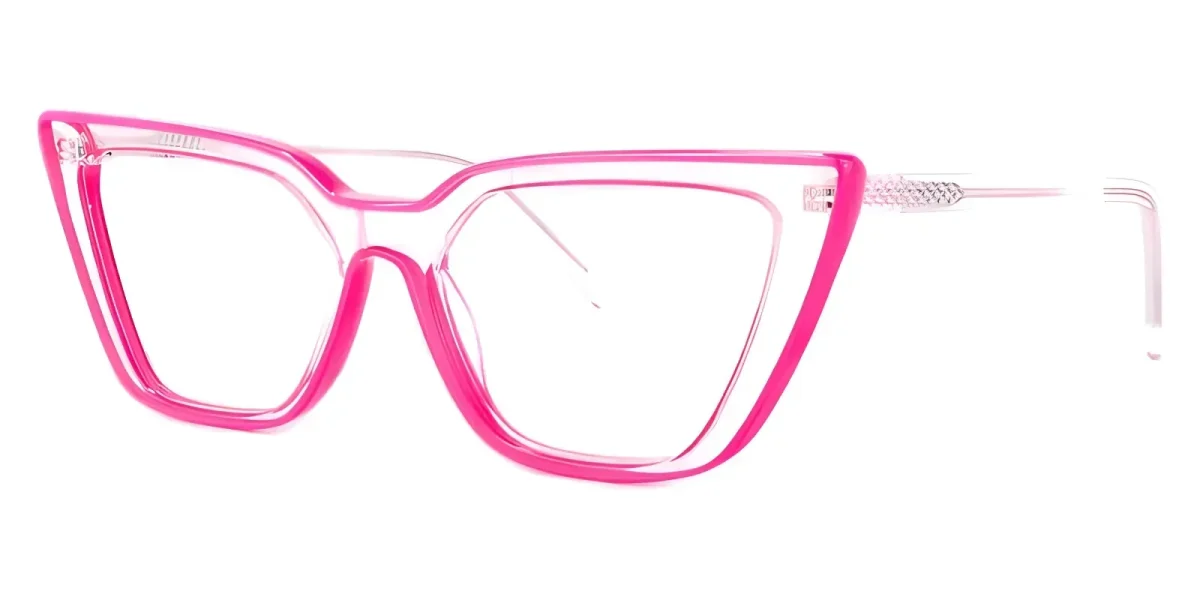 Tacita Bright-Pink Glasses 1