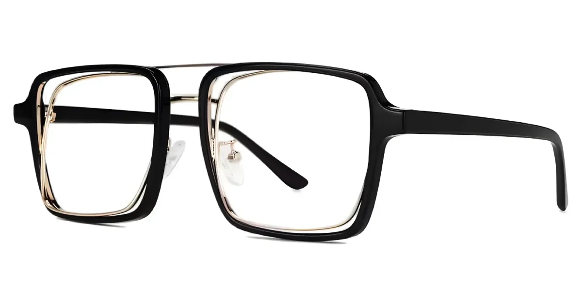 Unicorn Black-Gold Glasses 1