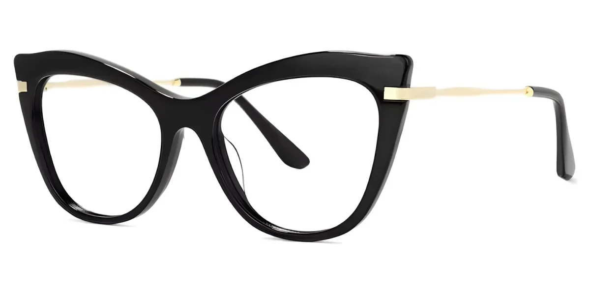 Letitia Black Glasses 1
