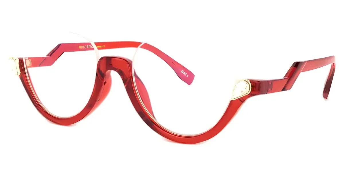 Felicia Red Glasses 1