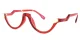 Felicia Red Glasses 1