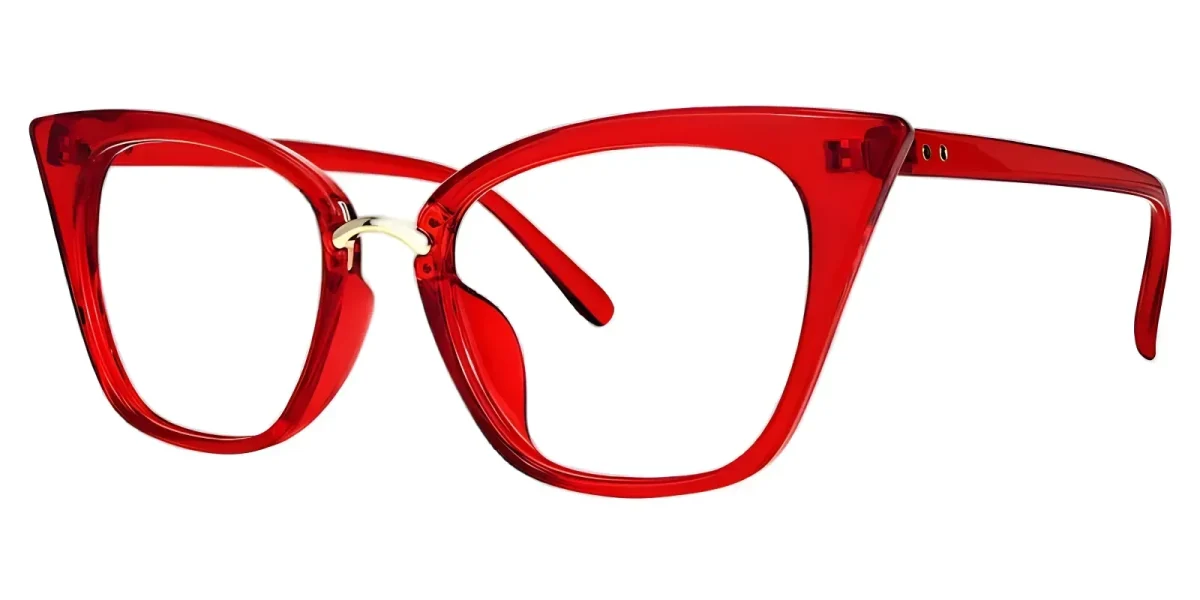 Paulina Red Glasses 1