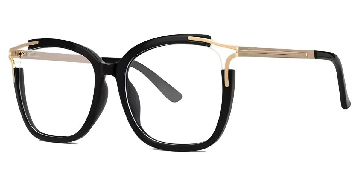 Rhea Black Glasses 1