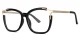 Rhea Black Glasses 1