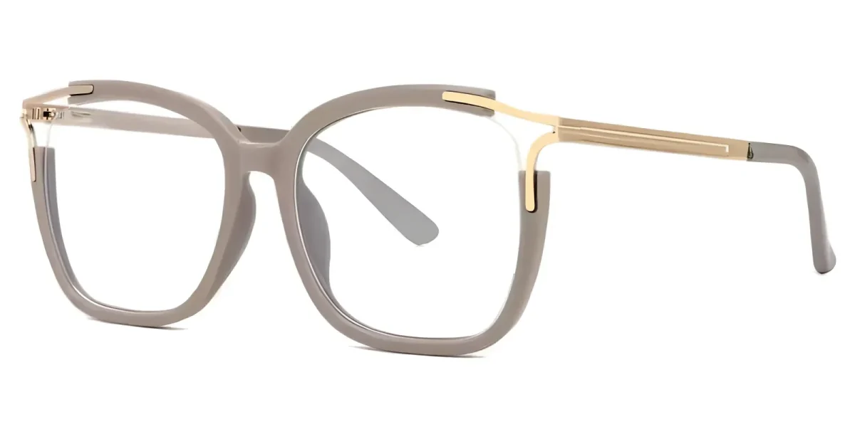 Rhea Khaki Glasses 1