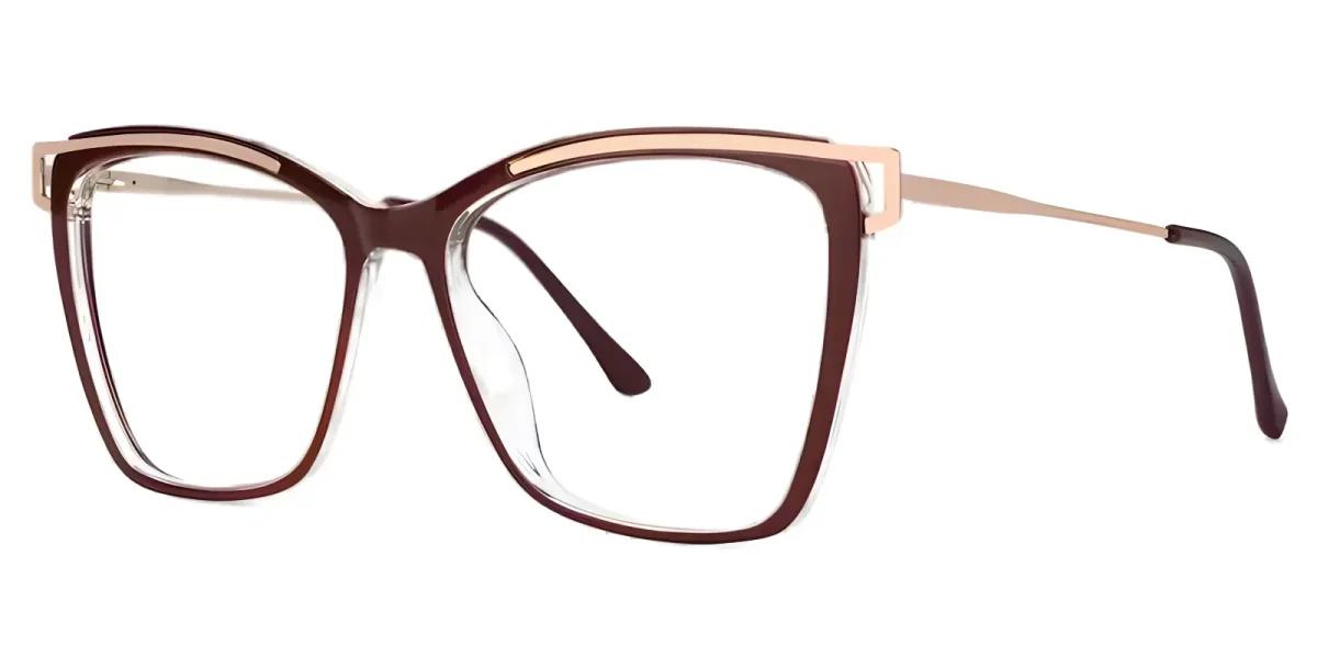 Maggie Red Glasses 1