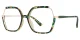Joselyn Green-Havana Glasses 1