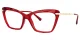 Libby Red Glasses 1