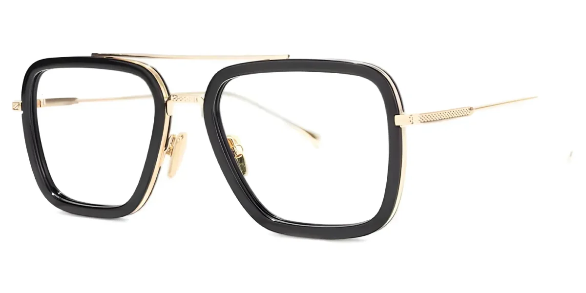 Annabelle Black-Gold Glasses 1