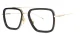 Annabelle Black-Gold Glasses 1