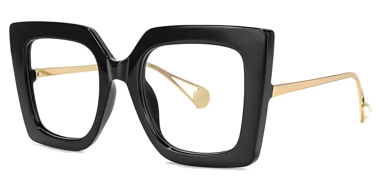 Vernetta Black Glasses 1