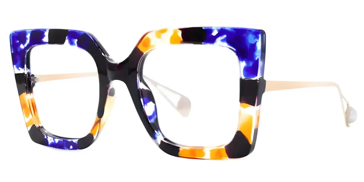 Vernetta Blue-Black Glasses 1