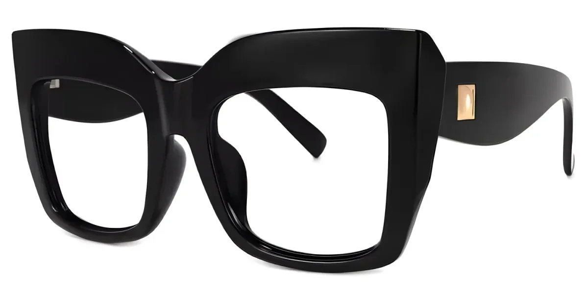 Retro Black Glasses 1