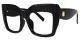 Retro Black Glasses 1