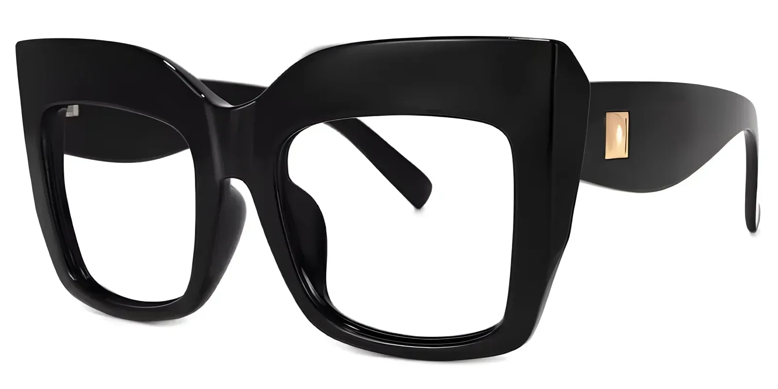 Retro Black glasses 2