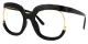 Carmine Black Glasses 1