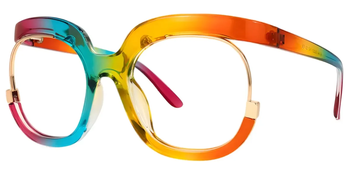 Carmine Colorful Glasses 1