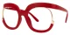 Carmine Red Glasses 1