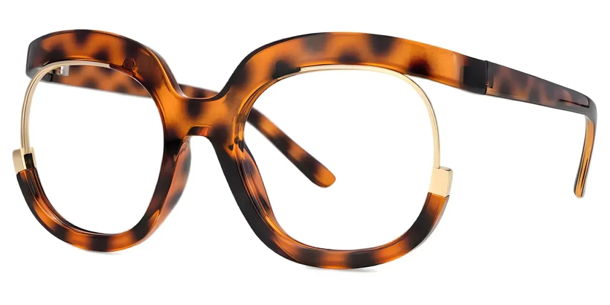 Carmine Tortoise Glasses 1