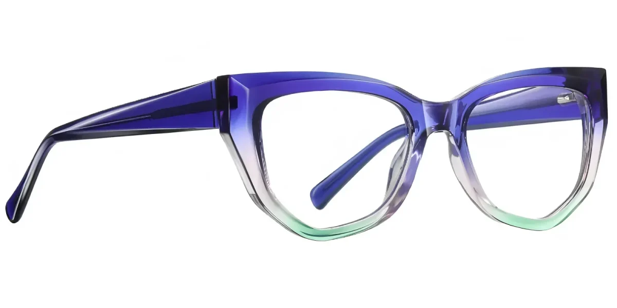 PF2156 Blue-Green Glasses 2