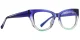 PF2156 Blue-Green Glasses 2