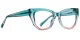 PF2156 Green-Pink Glasses 2