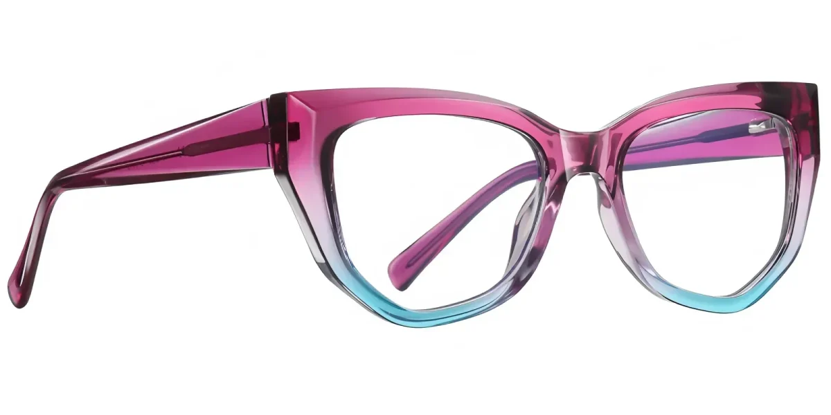 PF2156 Pink-Blue Glasses 2