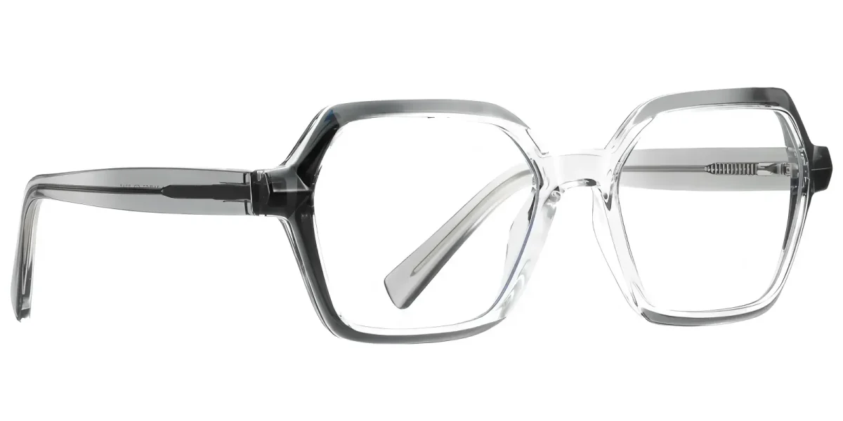 PF2162 Transparent-Grey Glasses 2