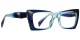 PF2164 Blue-Cyan Glasses 2