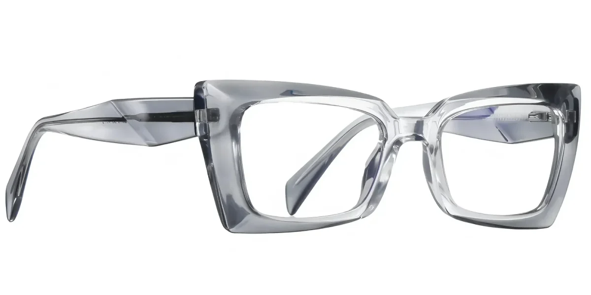 PF2164 Transparent-Gray Glasses 2