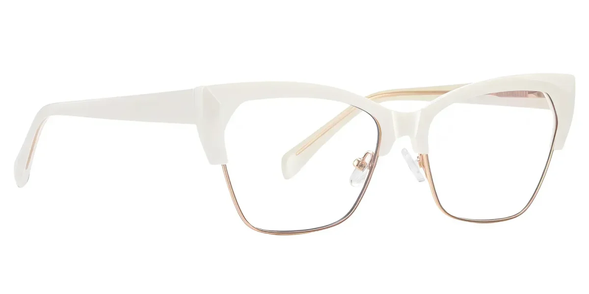 PF2180 White-Gold Glasses 2