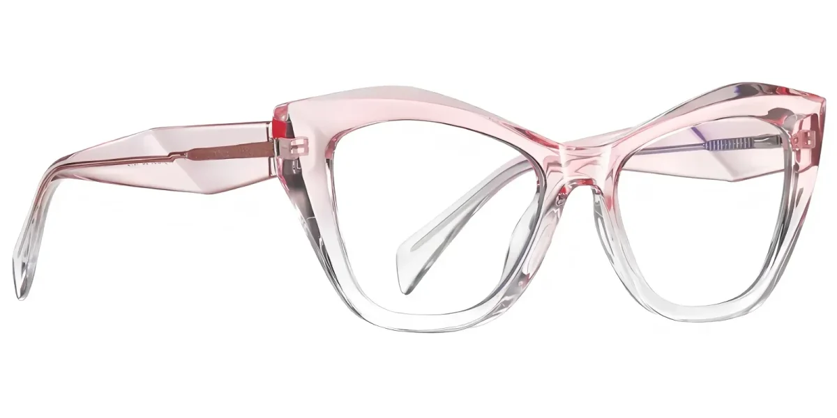 PF2197 Pink-Transparent Glasses 2