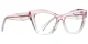 PF2197 Pink-Transparent Glasses 2
