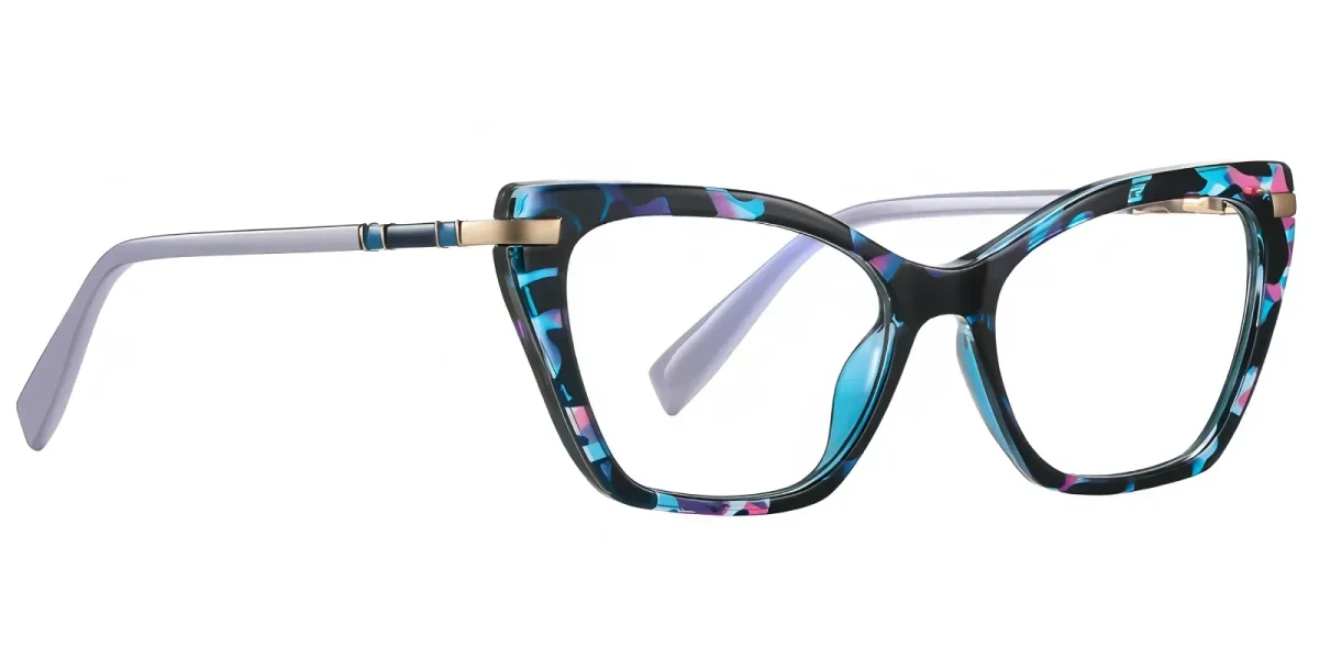 PF2104 Floral-Patterns Glasses 2