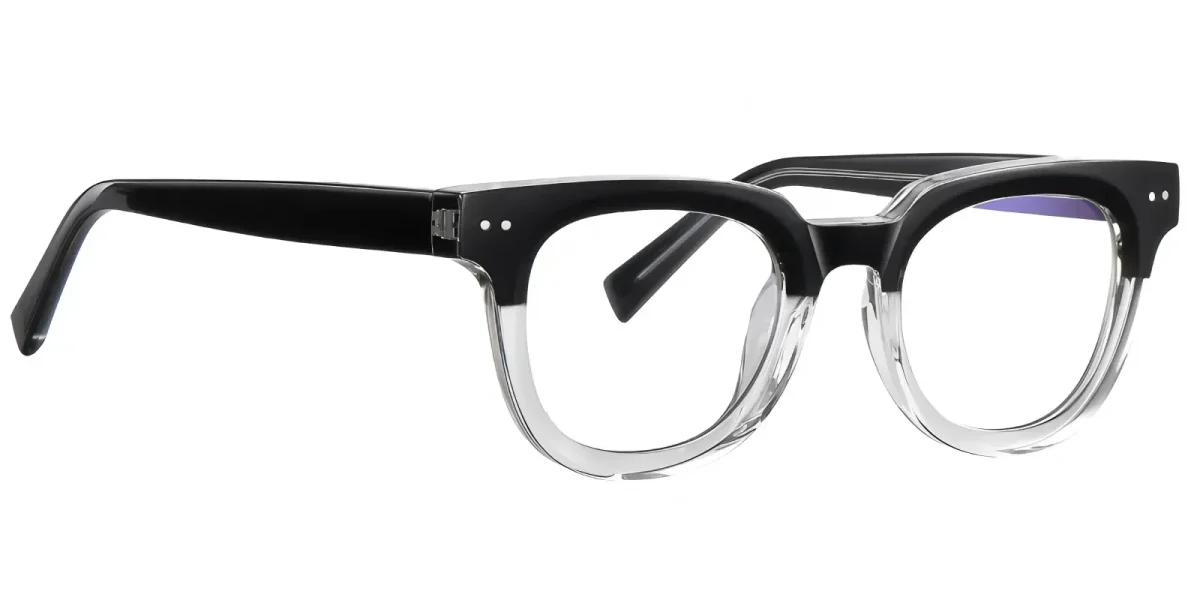PF2120 Transparent-Black Glasses 2