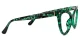 Lyuba Green-Floral Glasses 2