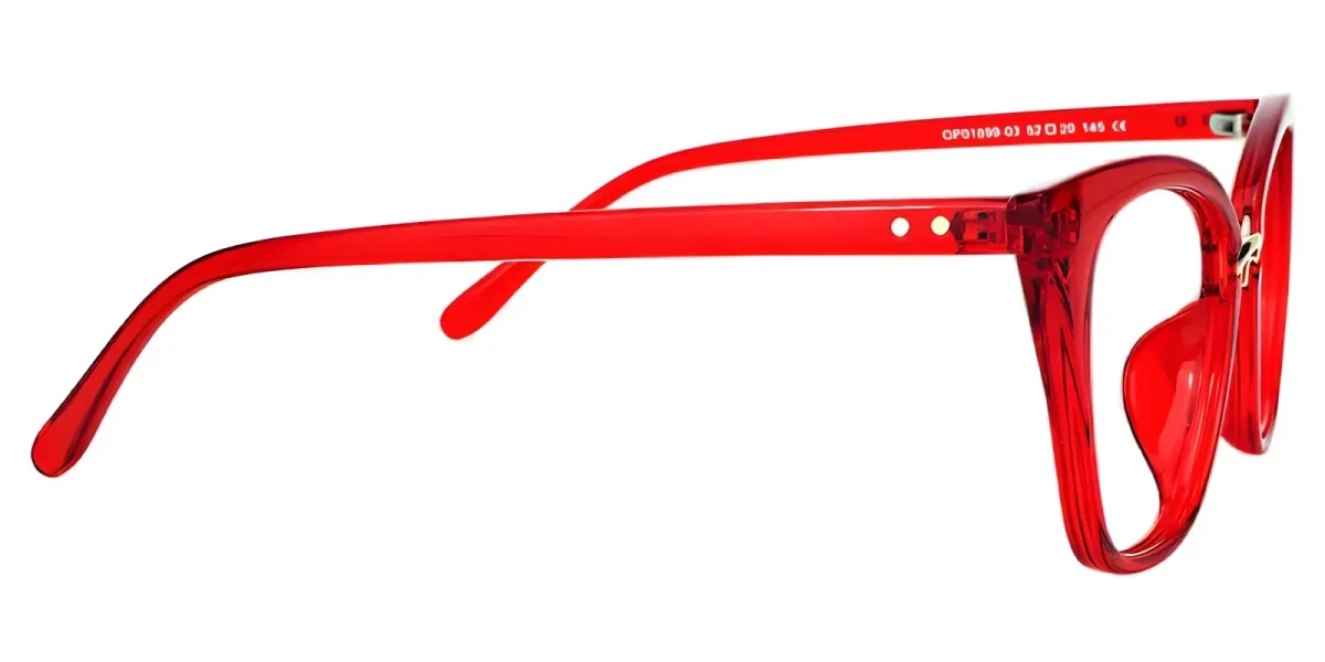 Paulina Red Glasses 2