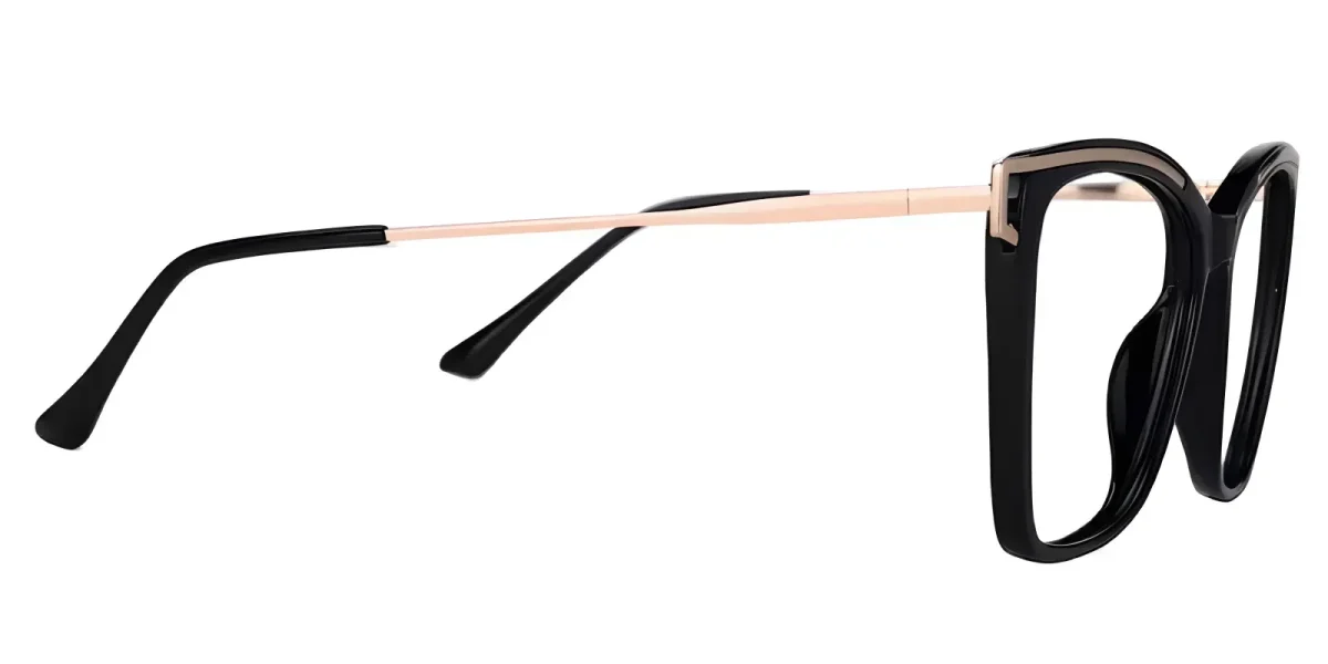 Maggie Black Glasses 2