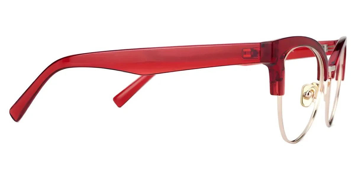 Dalila Red Glasses 2