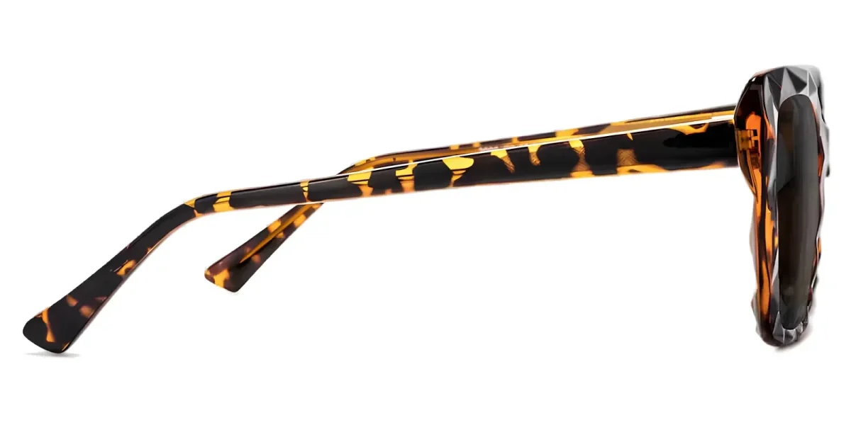 Marguerite Yellow-Tortoise-T Glasses 2