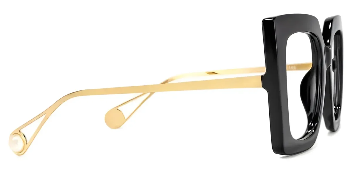 Vernetta Black Glasses 2