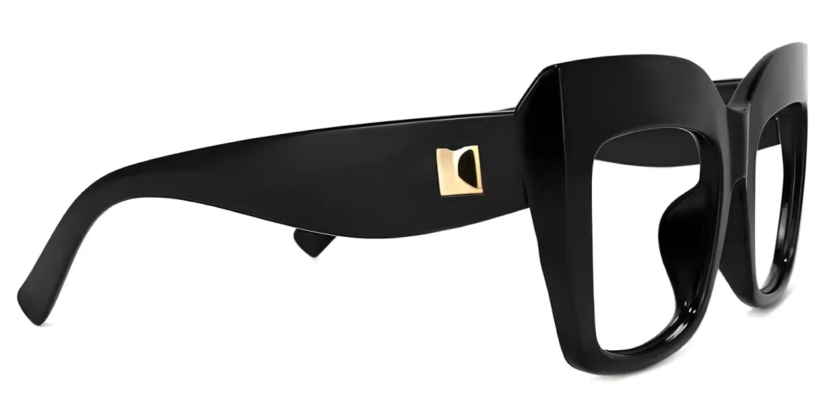 Retro Black Glasses 2