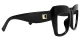Retro Black Glasses 2