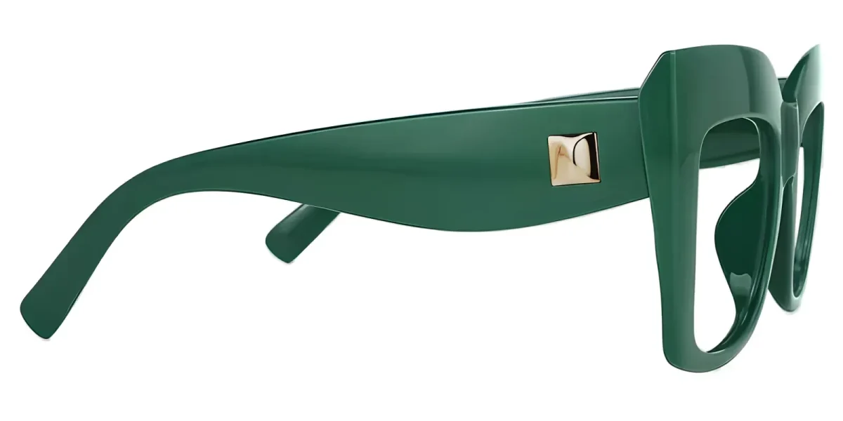 Retro Green Glasses 2