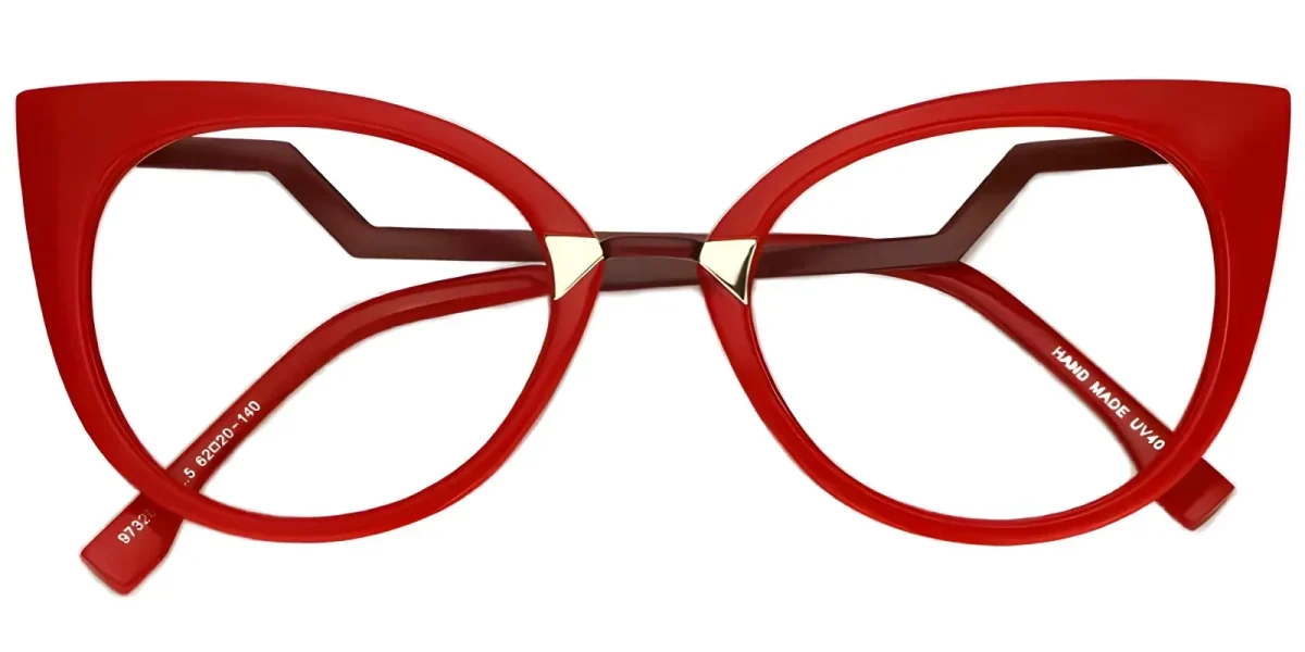 Selina Red Glasses 3