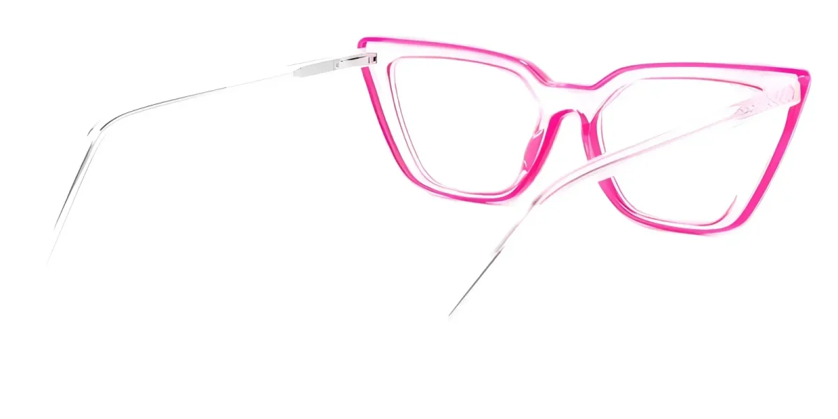 Tacita Bright-Pink Glasses 3