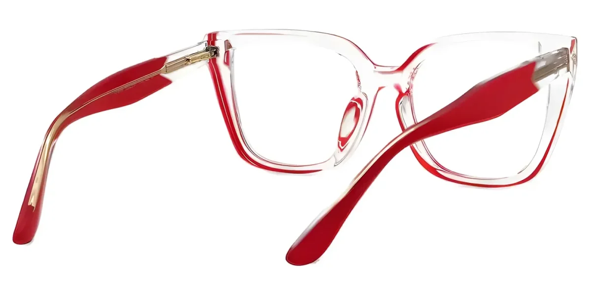 Adebola Red Glasses 3